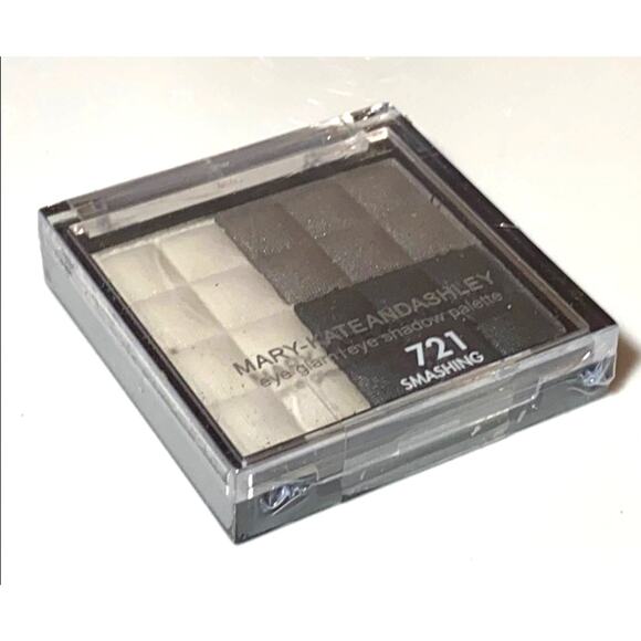 NEW MaryKateAshley EYESHADOW TRIO Gray Silver Cream Sparkle Eye Powder Compact - Picture 3 of 3